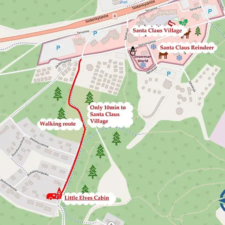 Jaktstuga Little Elves Rovaniemi