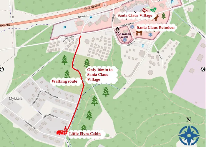 Chata Little Elves Rovaniemi